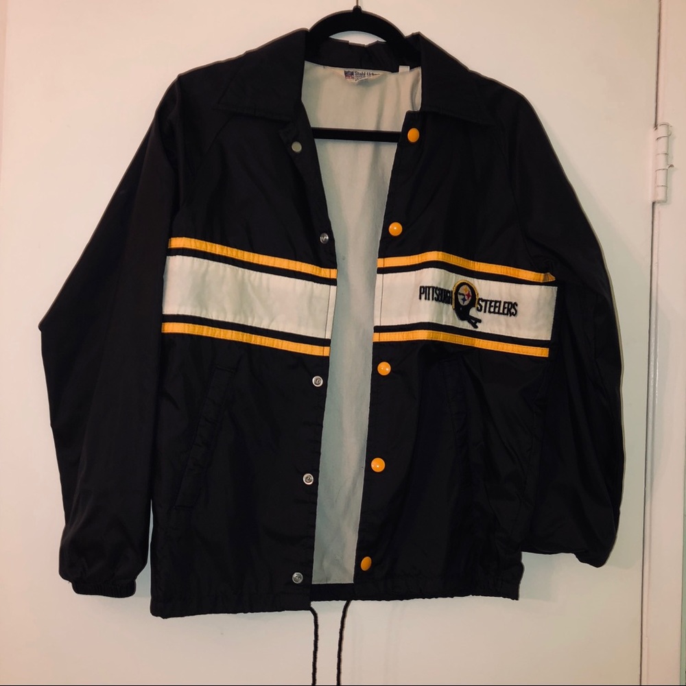 Pittsburgh Steelers Windbreaker 🖤💛 - Picture 1 of 5